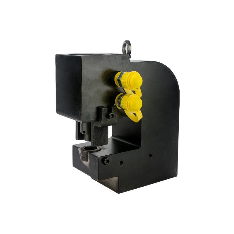 极速新品液压冲孔机CH-75A钢板槽钢三面L冲角钢冲孔器U铜铝排角铁