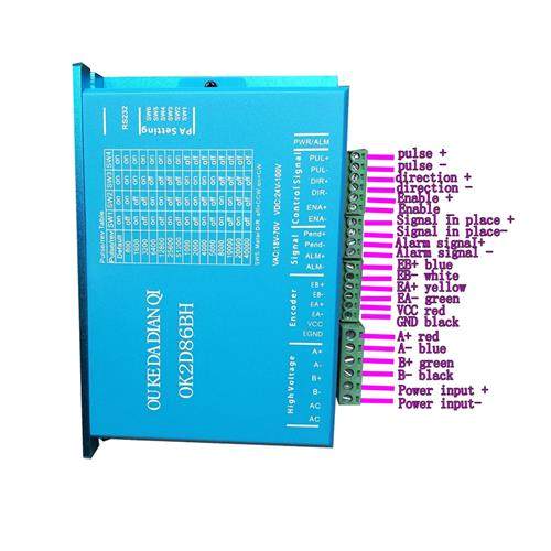 极速新品86闭环减速电机 86闭环w行星减速电机 86闭W环齿轮箱减速