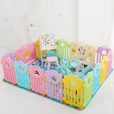 极速儿童滑梯室内家用小型围栏组合宝宝J4游乐场设备家庭安全栅栏