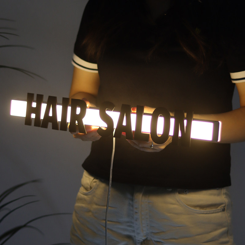 极速创意压克力发光字定制 背景墙logGo制作 立体字广告字门头招