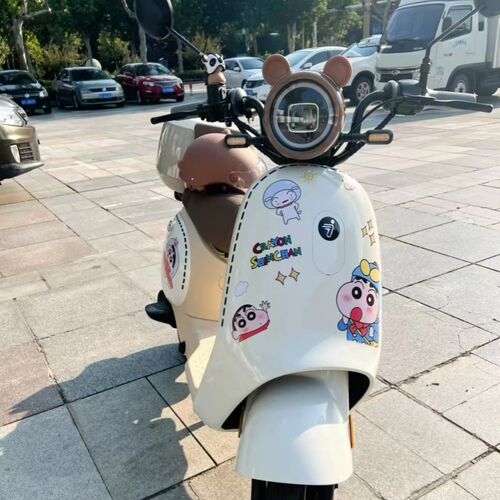 热销适配九号电动车装饰小配o件q85c/f90/q80c/e100/n85c贴纸耳朵