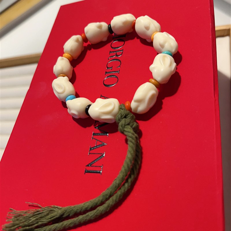 速发果小兔子单圈手链 文玩手串 TY645