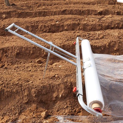 热销农用盖地膜机地膜覆盖机器手拉式H铺地膜铺薄膜工具新款盖地