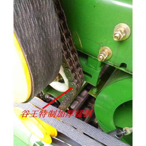 热销谷王收割机主机风扇特制锰钢重负D荷10B-62节双排链条滚子传