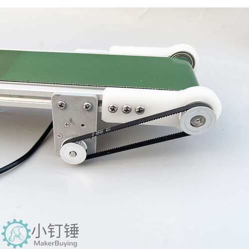 热销升级版小型桌面传送带流水线输送机PP塑料PVC自X动化摩檫力实