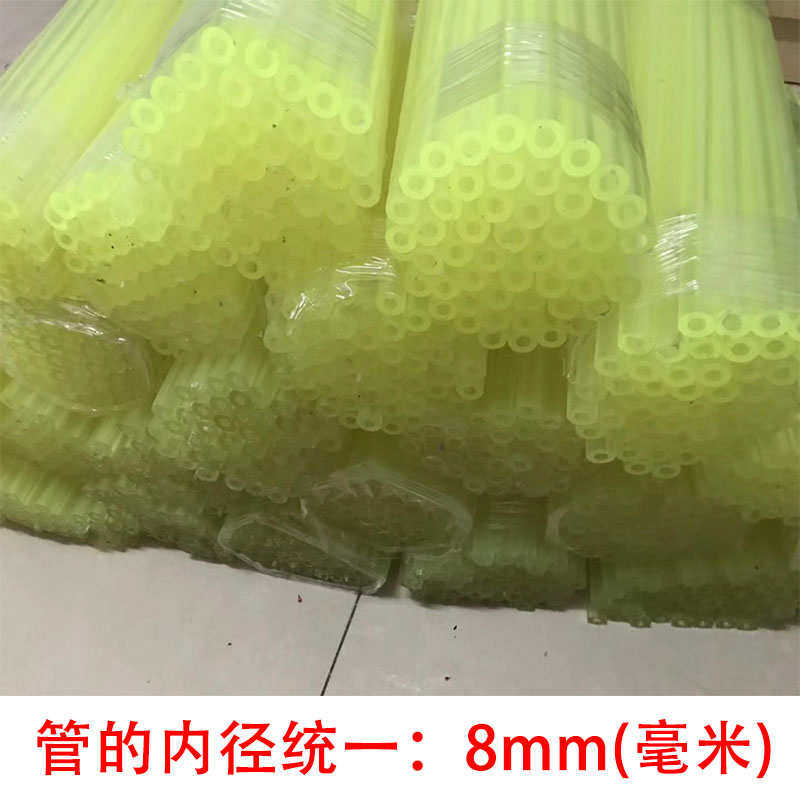 热销pu空心橡胶um牛筋内径聚氨酯.耐磨空心8mm胶管软力弹力管棒优