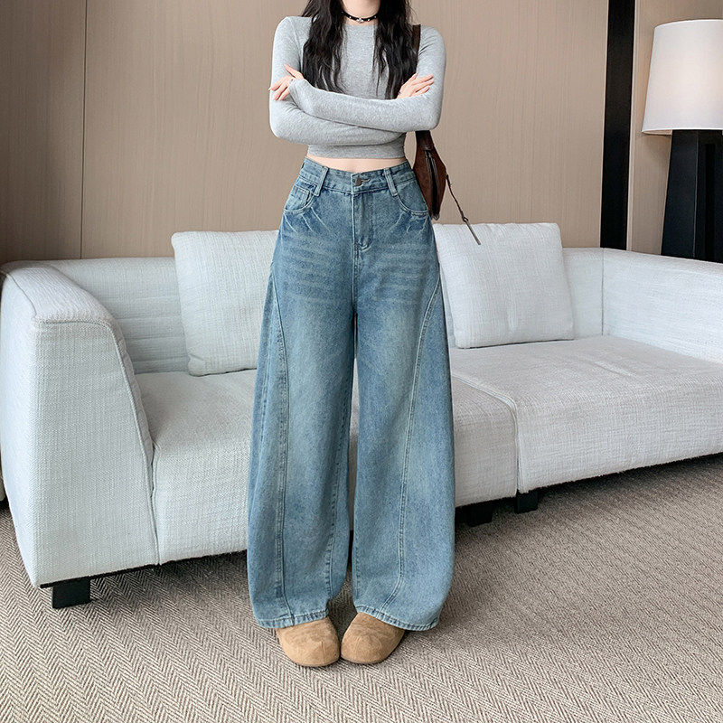 弯刀裤女2025年春秋季新款