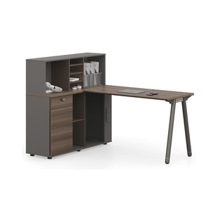 1.6米 大班桌转角主管经理桌侧柜工作办公桌职员电脑台边柜财务桌