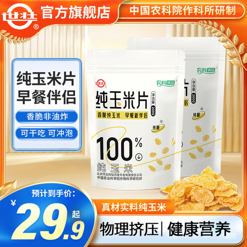 纯玉米片物理压缩非油炸