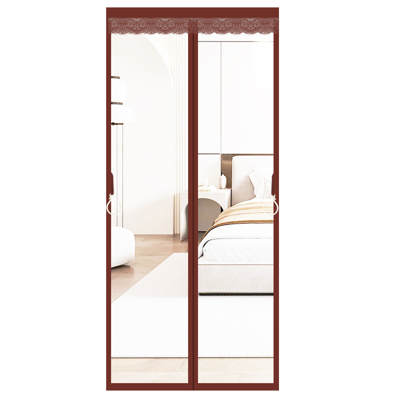 极速空调门帘隔热防冷气免打孔防蚊家用J厨房透明防油烟塑料挡风