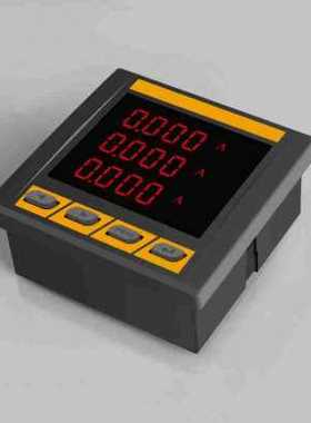 极速厂促新2022XJm9100E电力网络仪表XJ9100F商贸多功能电表三相