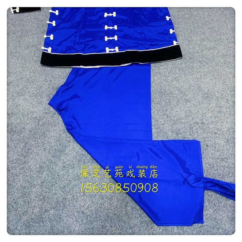 极速保定艺苑f戏装 戏曲服装 林冲打衣 戏曲素镶边打衣 戏曲大雪