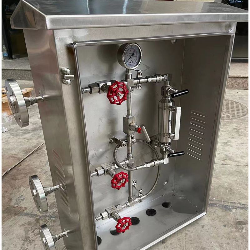 极速密闭采样器储罐密闭取样v器气液体工业取样箱体法兰式高压可