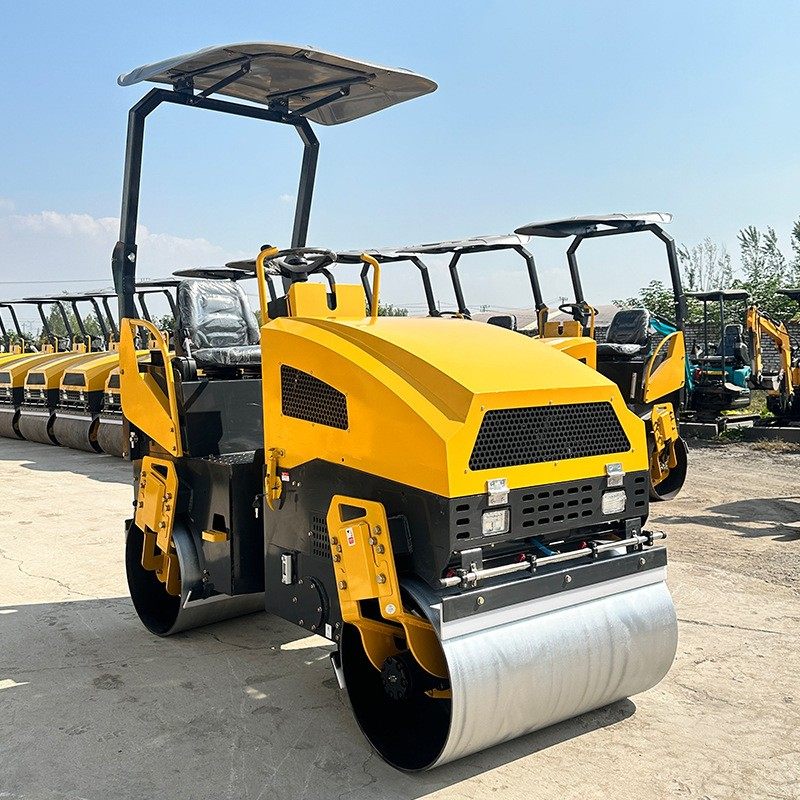 全液压1-10吨小型压路机 厂家直销单双钢轮压路机草坪压路机厂家,五金/工具,压路机,淘宝优惠券,粉丝福利购,淘宝优惠卷