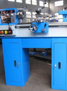 台式金属齿轮车床工作台 BB25车床工具柜 深圳桌上车床配件