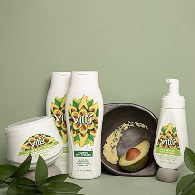 极速VITU Avocado Hair Mousse Paraben Free And SilicoXn Free