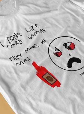 极速I Dont Like Card rGames Tshirt Vintage Grunge Mens Clo