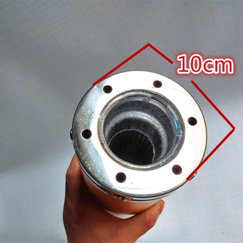 极速包邮摩托车排气管 消音器气筒直排跑车音改装12R5 150炸街消