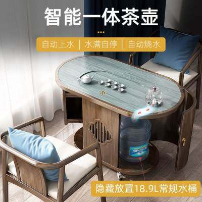 极速移动茶桌客厅家用茶车小茶桌小型中J式功夫茶台实木阳台茶桌