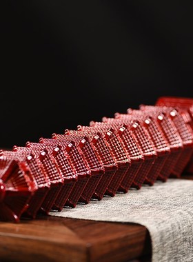 极速文昌塔e13层木质红色实木十三层宝塔工艺品绿色桃木纯木制客