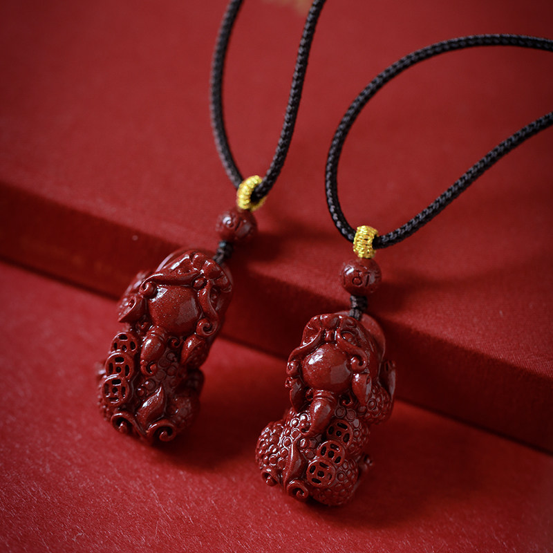 极速天然原矿紫金砂朱砂金钱x貔貅吊坠男女款绳子项链本命年情侣,珠宝/钻石/翡翠,颈饰,淘宝优惠券,粉丝福利购,淘宝优惠卷