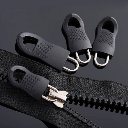 新品5 Stks/set Afneembare Metalen Rits PuLll Tags Zip Fixer