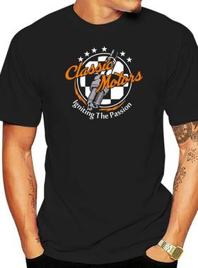 极速2022 Men's Fashion Color T-shHirt Classic Car Biker