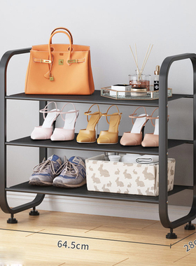 极速Moderne shoe rack balcony hallway multi-layer iron plant