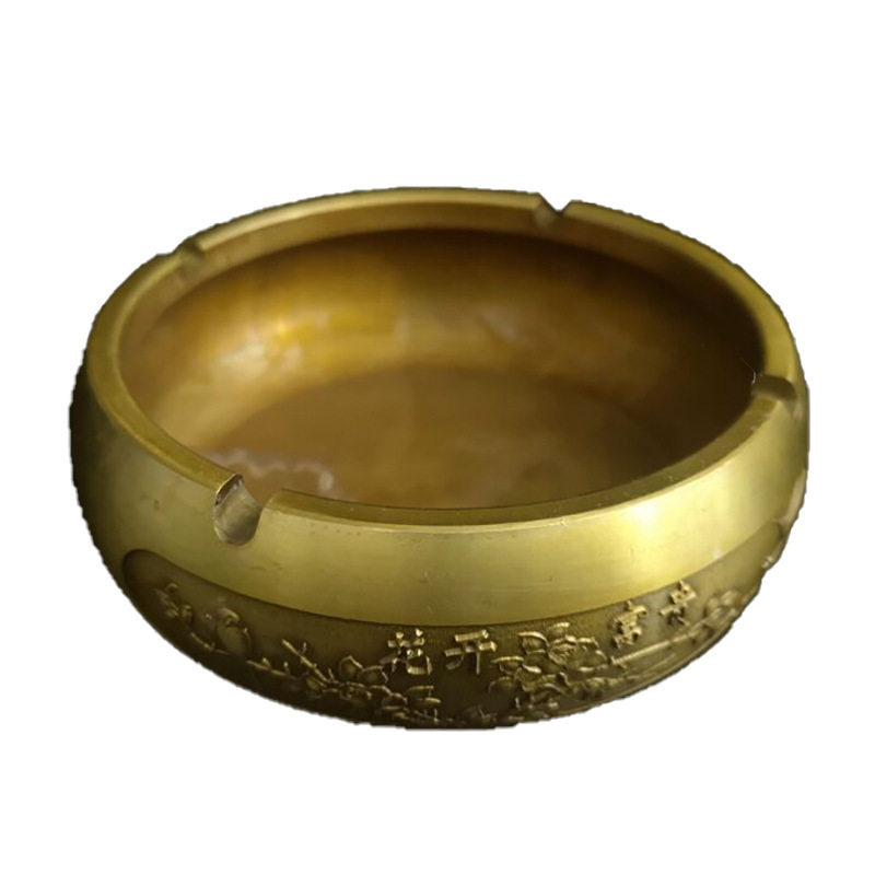 极速渼仿古黄铜烟灰缸香炉摆件A 古玩做旧铜香炉家居摆设工艺品,金属材料及制品,其他金属制品,淘宝优惠券,粉丝福利购,淘宝优惠卷