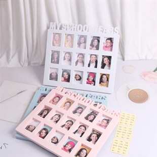 极速一寸照片收纳册证件照相簿儿童影集I纪念录创意宝宝成长幼儿
