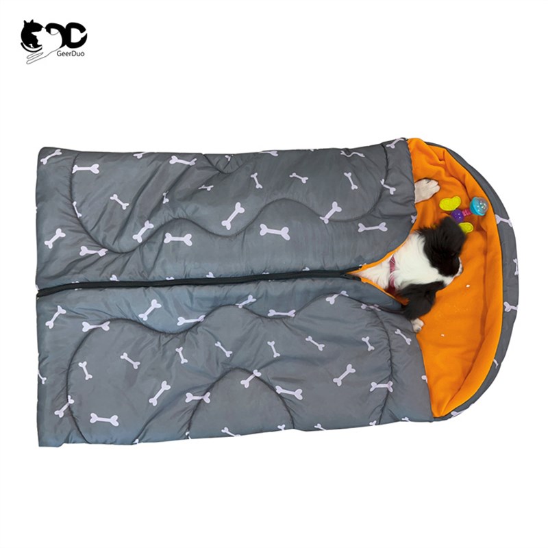 极速狗窝冬天保暖可拆洗四季通用中型犬泰迪法斗R大型睡袋宠物狗
