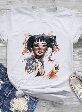 极速T-shirt hfemme, Streetwear, ample, Vintage, Kawaii