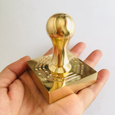 极速龙虎山法器道家用品道士印章法印铜印纯铜P印章铜印道经师宝