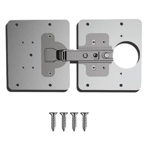 新品Cabineet Hinge Repair Plate Set Practical Rust Resistant