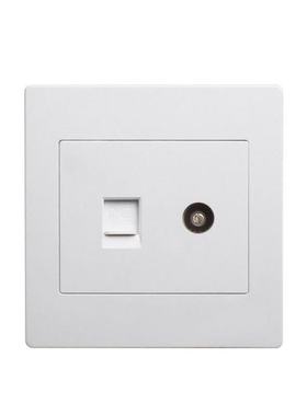 极速Type 86 Luxurious Elegant whBite wall weak electricity s