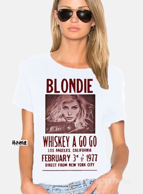 极速Whisky A Go Go Blondie 70S rtro HCool affiche Vintage