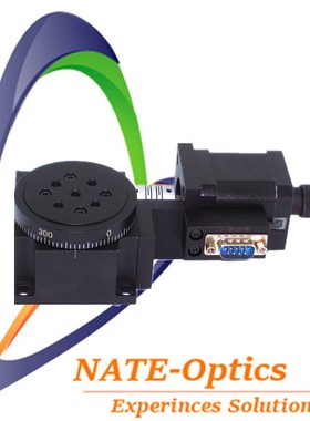 极速NT01RA60M光学实验精密型电动旋转台M 微调回转位移台 工作台