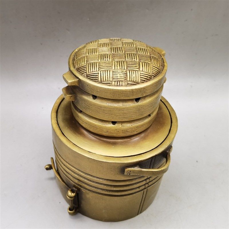 极速靚黄铜仿h古做旧香炉摆件香炉供佛开业送礼工艺品礼品,金属材料及制品,其他金属制品,淘宝优惠券,粉丝福利购,淘宝优惠卷