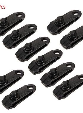 极速10 Pcds Outdoor Camping Hiking Tent Awning Canopy Clamp
