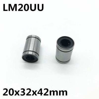 极速2pcs LM20UU ball bearing inneDr diameter 20x32x42mm guid