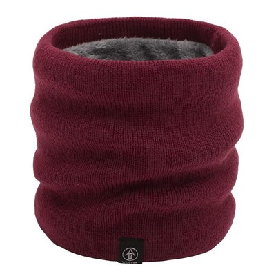 极速Women Knit Neck Scarf Men Thick Warmer Fleece Insid.e Wi