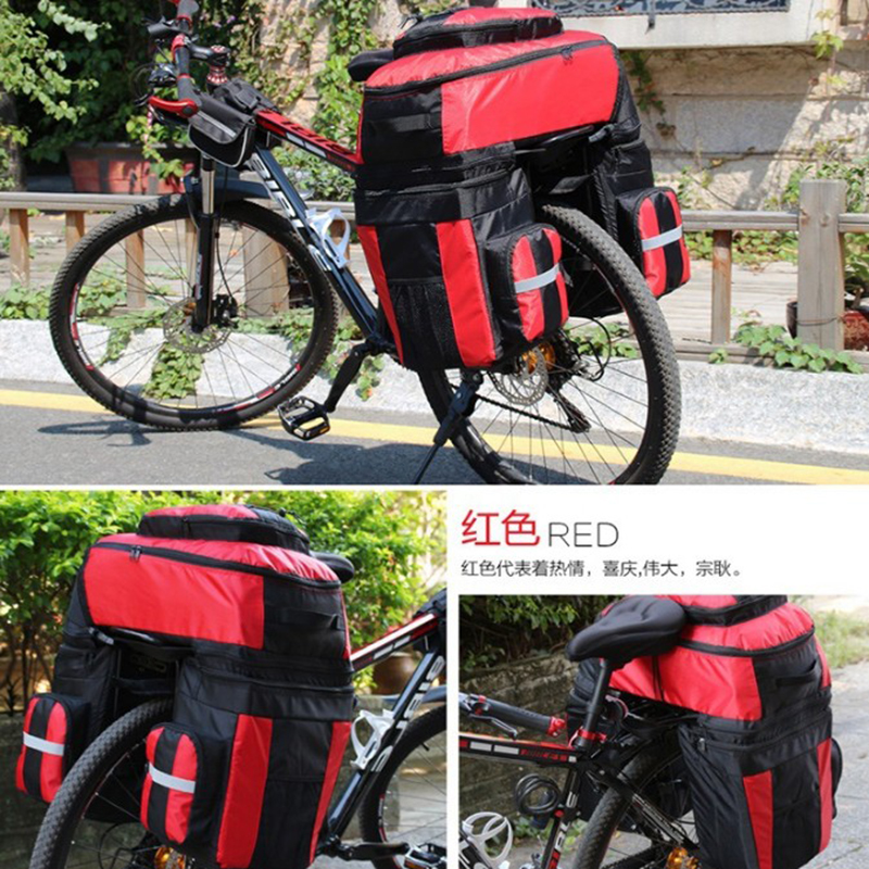 极速山地车自行i车驮包 川藏线后货架包 防水 旅行大容量长途旅行