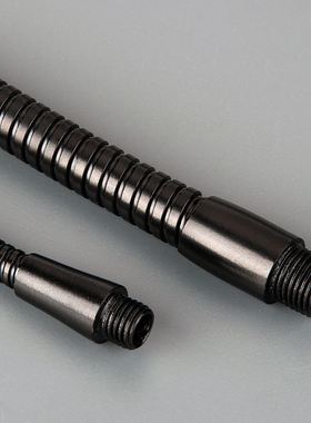 极速黑色鹅颈管万向软管台灯金属支架灯座可弯曲定U型管工作灯蛇