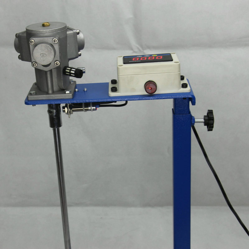 极速转速显示气动l搅拌机 5加仑气动搅拌机 升降式涂料油漆搅拌器