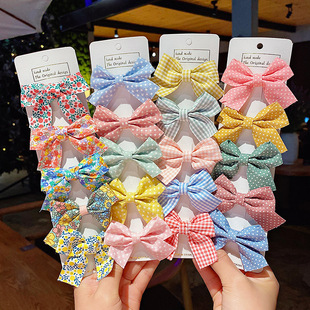 LaRttice Set Hair Clips Baby Pcs Cute Bows 极速5 Flower