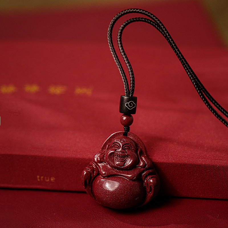 极速天然原矿朱砂弥勒佛吊坠女士项链紫砂佛像吉R祥毛衣链本命年,珠宝/钻石/翡翠,颈饰,淘宝优惠券,粉丝福利购,淘宝优惠卷