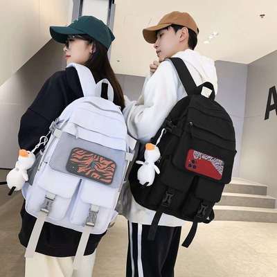 极速New Backpack Mens Juniory High School Senior high schoo