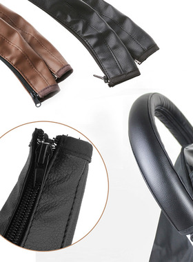 极速Baby Pushchair Pram Stroller CGrip Handle Artificial PU