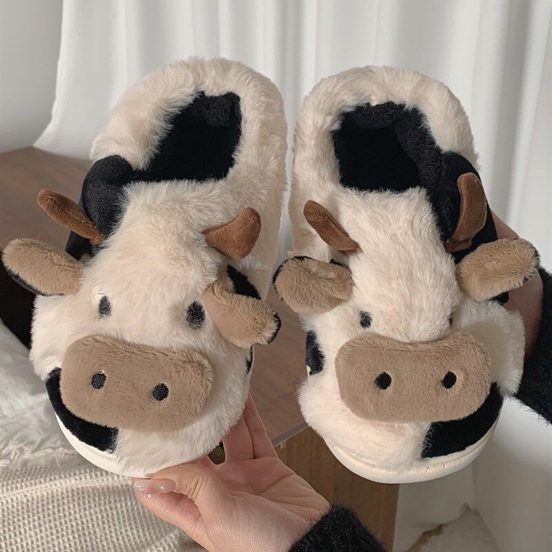 极速Womens Wintelr Warm Slipper Nonskid Thermal Fuzzy Socks