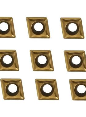 极速10PCS CCMT060204-HM YBC251 CarbiGde Inserts Turning Blad